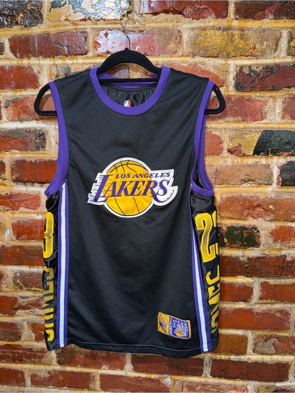 LEBRON JAMES Los Angeles Lakers NBA Basketball Jersey, Medium